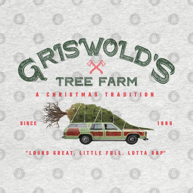 Griswold's Tree Farm by Alema Art